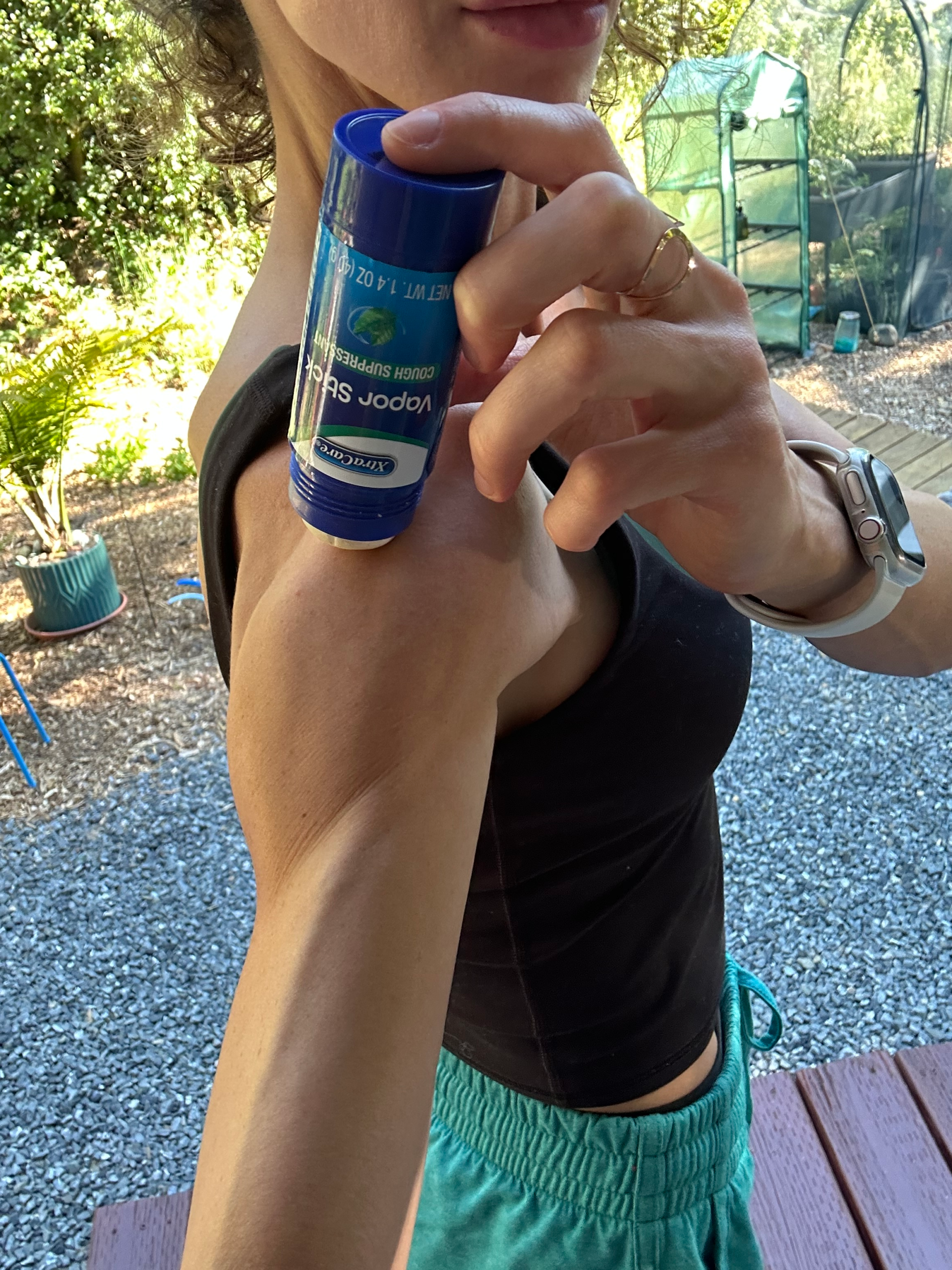 How to use a Vape Stick for warm weather workouts.